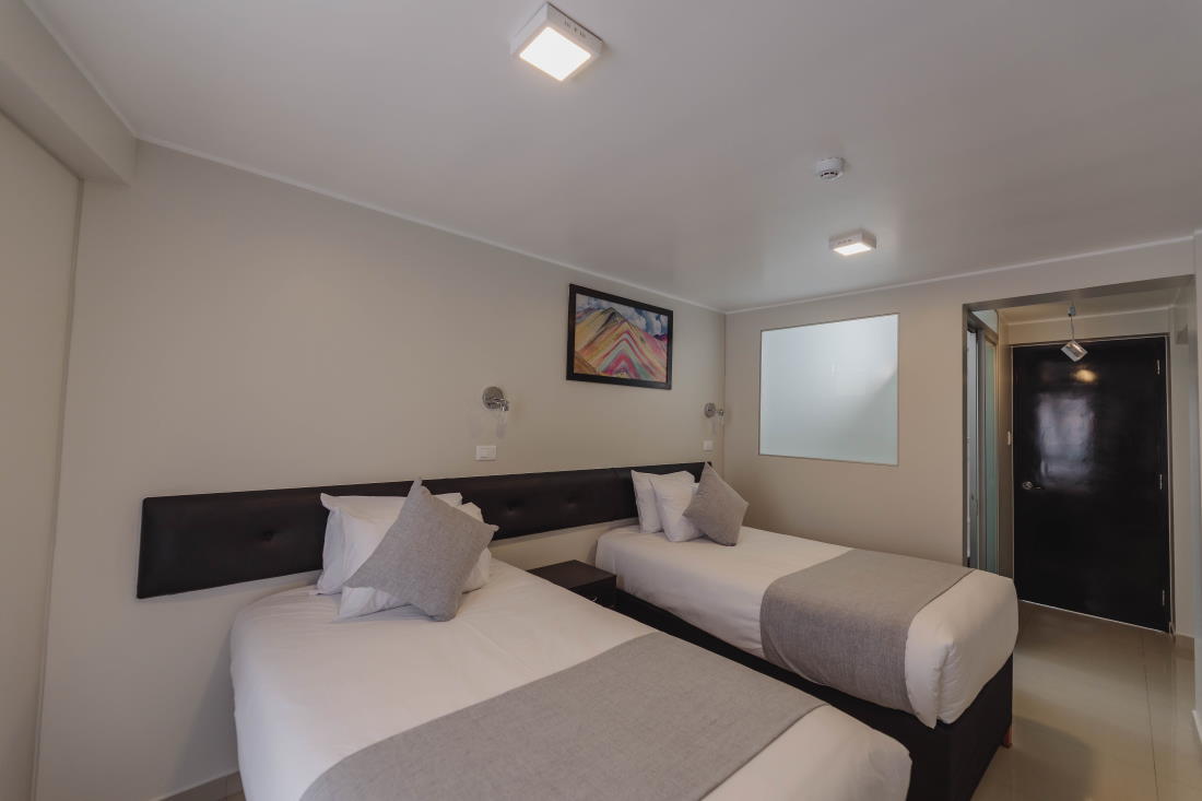 Habitacion Doble dos camas revisa aqui precios en Classic Hotel Cusco